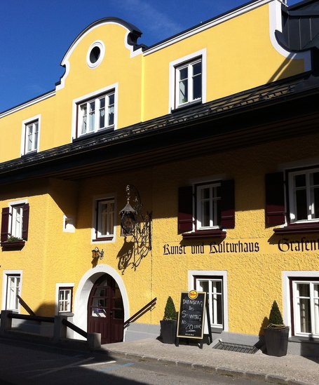 Außenansicht des Kunst-und Kulturhaus Öblarn
