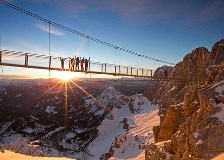 Die höchstgelegene Hängebrücke Österreich's - ein Erlebnis für Jung und Alt! | © Herbert Raffalt