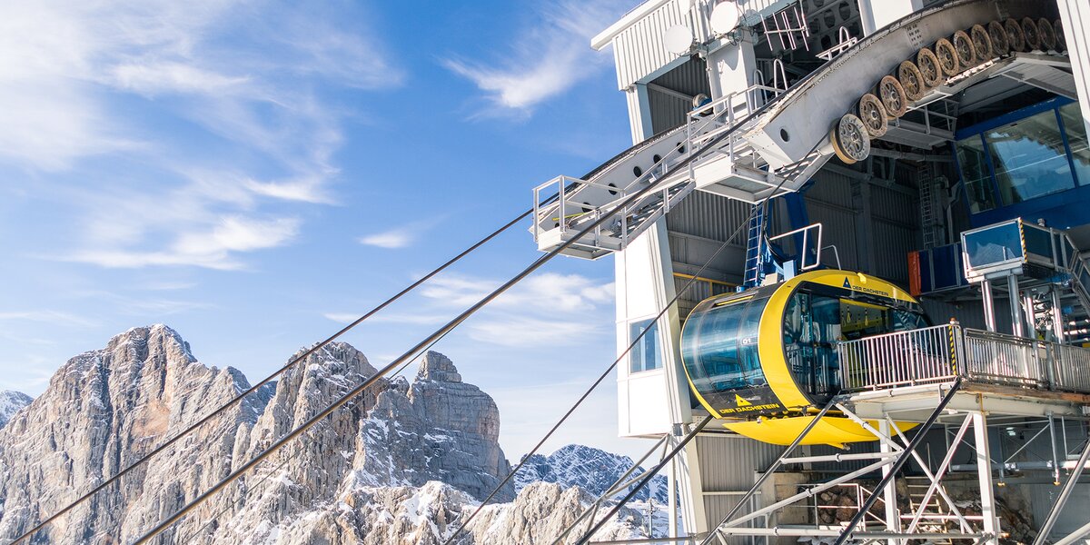Die Panoramagondel in der Bergstation | © Alexander Klünsner