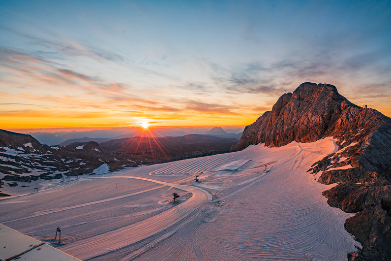 Sonnenaufgang auf fast 3000 Metern | © Peter Maier