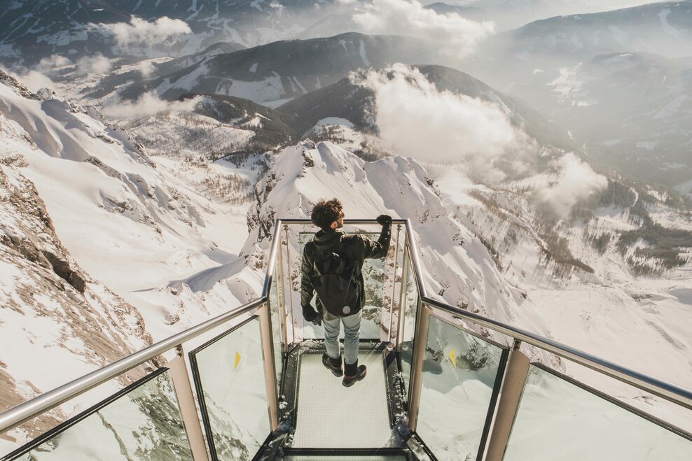 Die Treppe ins Nichts am Dachstein | © David McConaghy