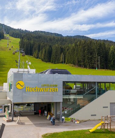 Talstation Hochwurzen im Sommer | © Hans-Peter Steiner