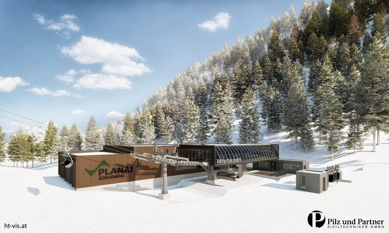 Mitterhausalmbahn I Neu 2025/26 | © Planai Hochwurzen Bahnen GmbH