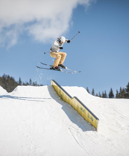 Sprung im Superpark Planai | © Roland Haschka