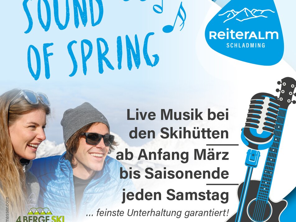 „Sound of Spring“  Sonnenskilauf & Live-Musik auf der Reiteralm  - Impression #1