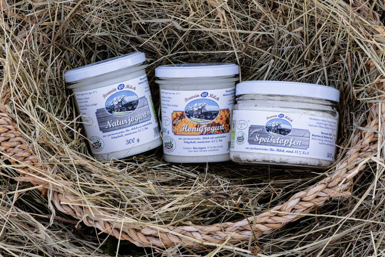 Produkte von Perwein BIO Milch | © Martina Siebenhandl