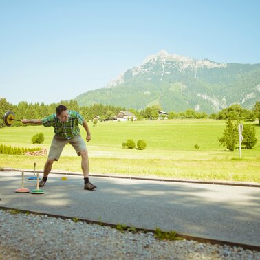 Asphaltstockbahn  | © Häuserl im Wald