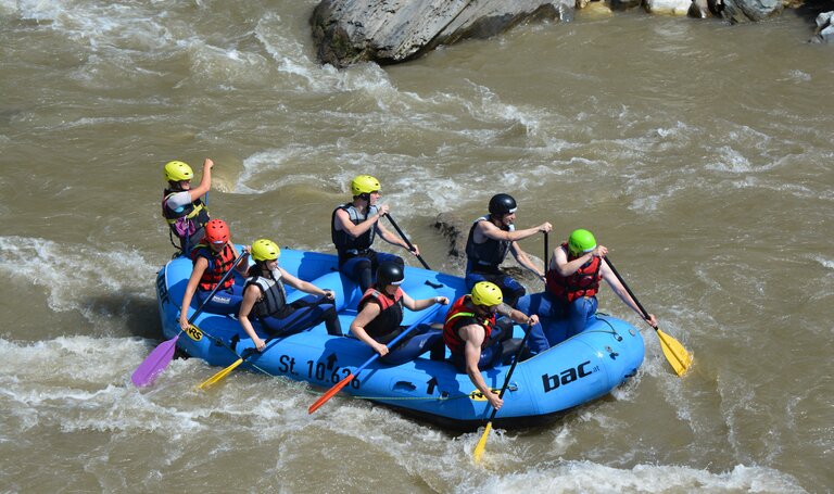 Rafting Boot auf der Enns | © BAC