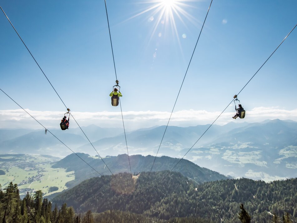 Zipline Stoderzinken  | © Christoph Huber