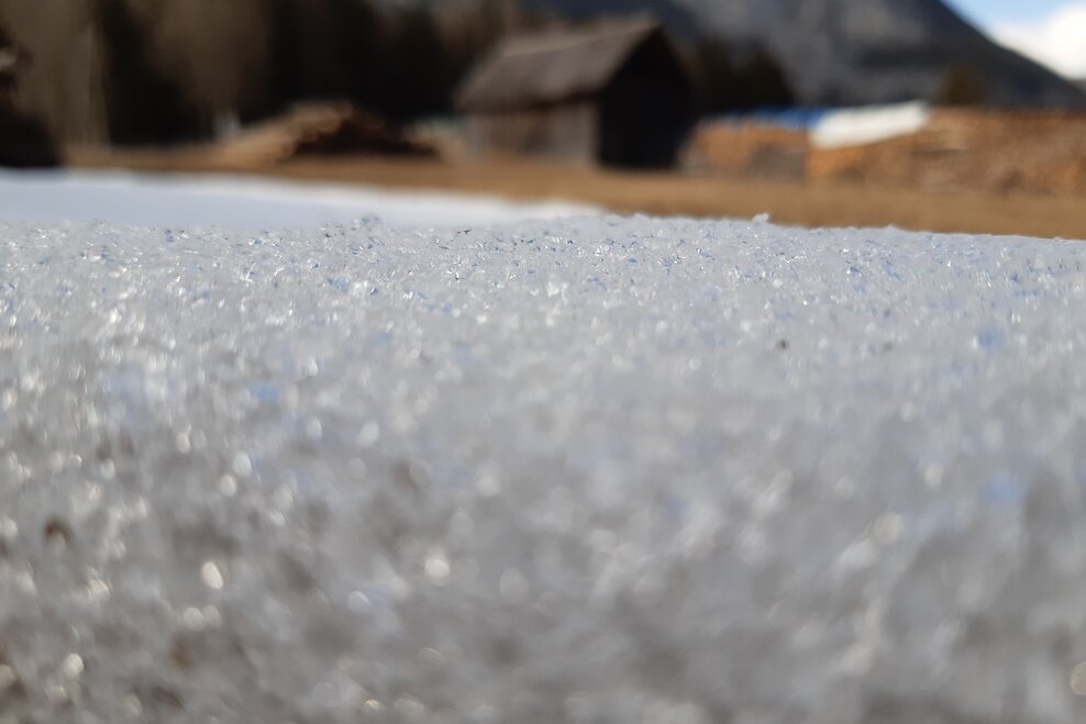 Eiskristalle im Sonnenlicht | © TVB Haus-Aich-Gössenberg