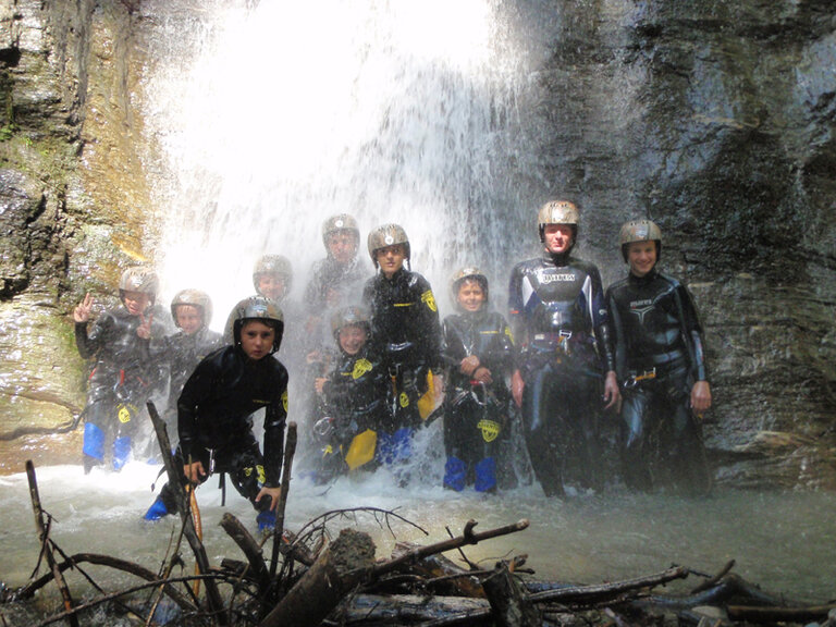 Canyoning bei Dachstein Tauern Adventure. | © Martin Seebacher
