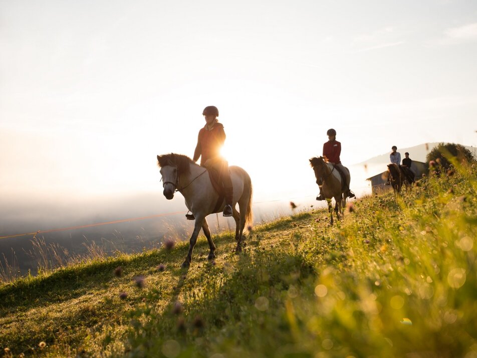 Ausritt am Reiterhof Seiterhof | © Dominik Steiner
