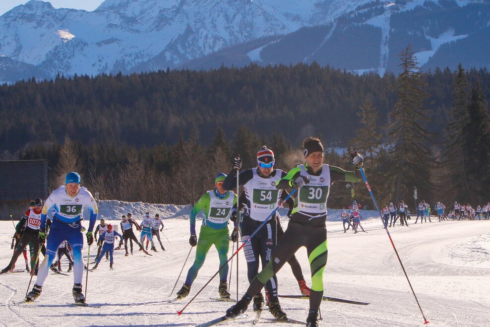 Dachsteinlauf 42 km Skating | © Hans-Peter Steiner/Erlebnisregion Schladming-Dachstein