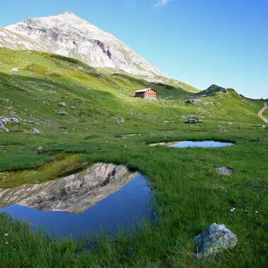 Außenansicht der Giglachseehütte | © Giglachseehütte