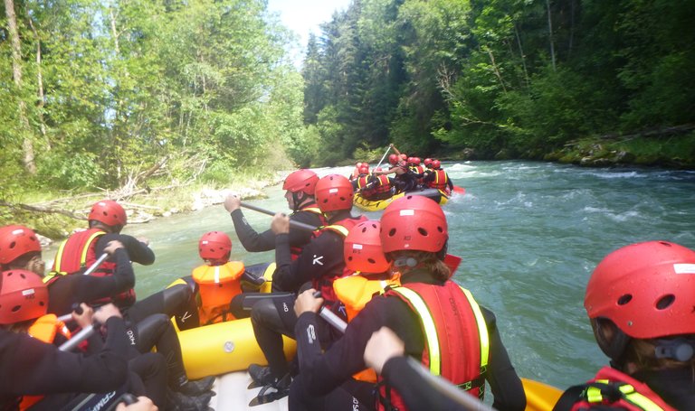 Rafting auf der Enns | © myad