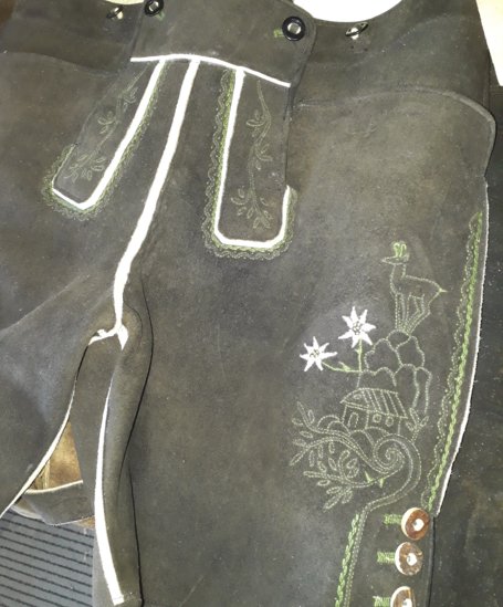 Hirschlederhose Ennstaler Art