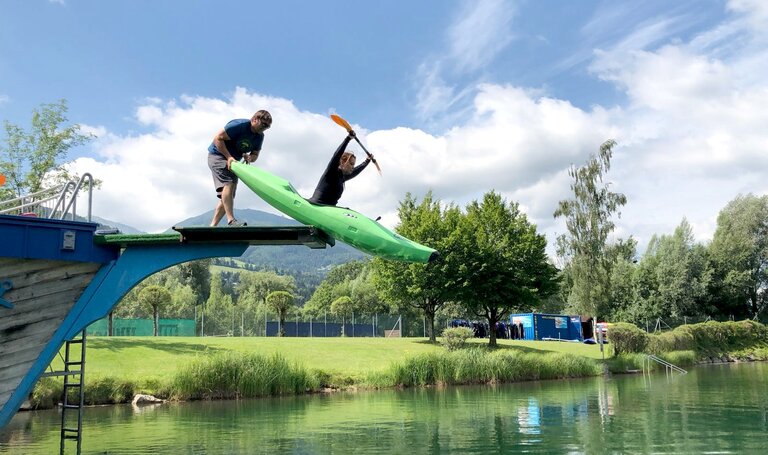 Kayaking in the region Schladming-Dachstein