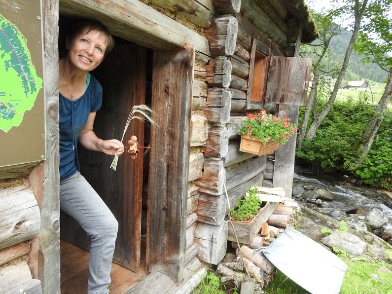 Eva unsere Naturvermittlerin | © Naturpark Sölktäler