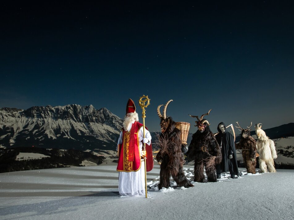 Öblarner Krampusspiel | © Öblaner Krampusgruppe / Christoph Huber
