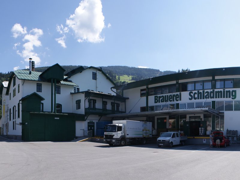 Außenansicht der Schladminger Brauerei