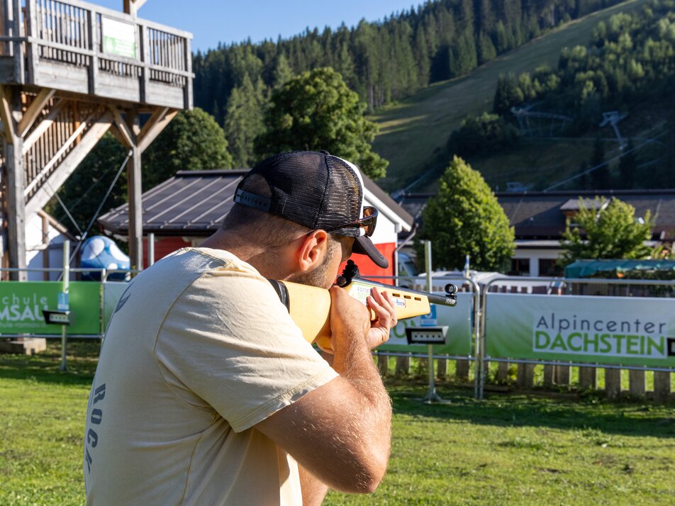 Laser or summer biathlon - Impression #1 | © Alpincenter Dachstein