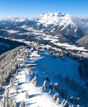 Ausblick auf die Skipisten Hauser Kaibling | © Hauser Kaibling