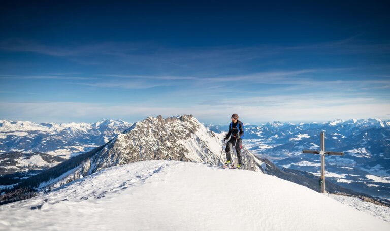 Skitour auf den Gipfel des Stoderzinken | © Christoph Huber