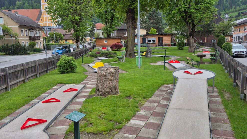Neue Bahnen beim Minigolfplatz in Schladming  | © Gemeinde Schladming 