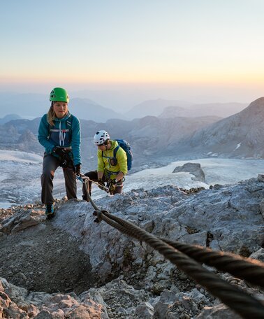 Klettern am Dachstein | © Peter Burgstaller