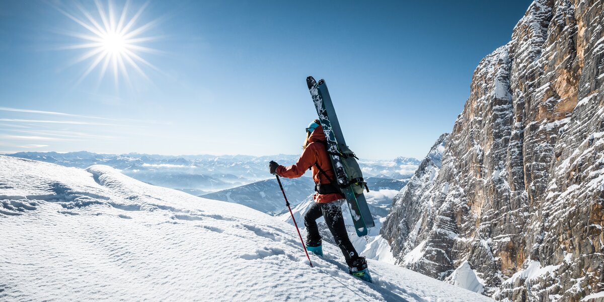 Skitour mit atemberaubender Bergkulisse in Schladming | © Mathäus Gartner