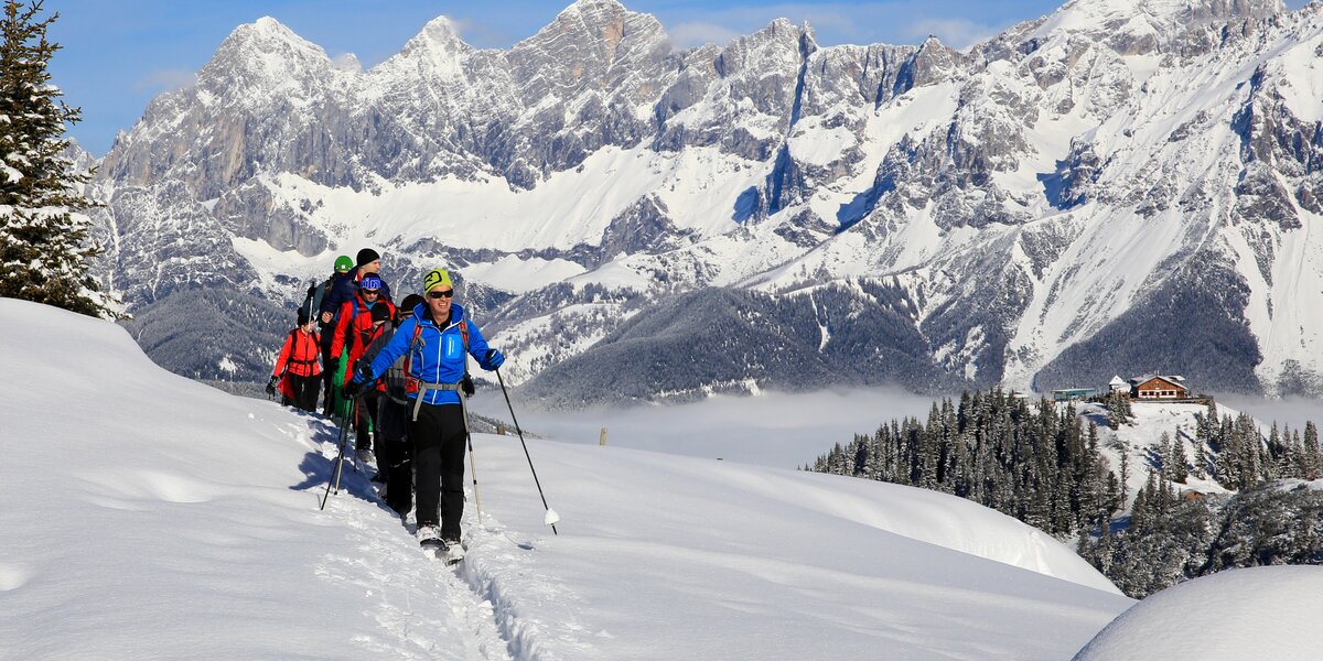 Schneeschuhwandern am Rossfeld | © Martin Huber