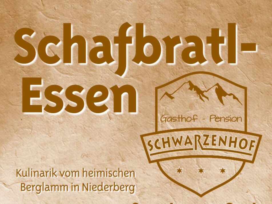  Traditionelles Schafbratl Essen beim Schwarzenhof - Impression #1
