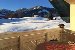Aussicht vom Balkon