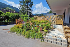 Garten & Terrasse des Appartements