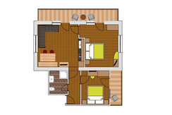 Appartement 4 Grundriss