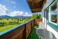 Ausblick Balkon