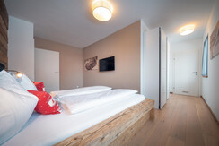 Schlafzimmer 2 mit Doppelbett