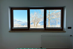 Blick aus dem Bett