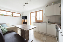 Appartment Kufsteinblick - Ess- und Wohnbereich