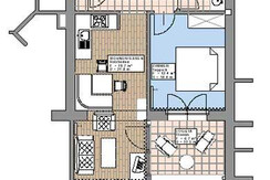 Skizze Appartement