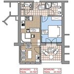 Bild von App. Typ C FLEX Sommer- ca. 50 m², 2-4 Personen