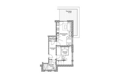 Grundriss Appartement Zenzi