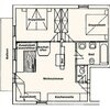 obrázek apartment/1 bedroom/shower, WC