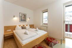 Augasse B 10 Schlafbereich mit Doppelbett