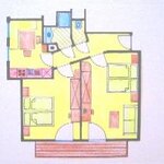 Foto van app/2 slaapkamers/douche, wc