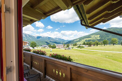 Suite Schladming Aussicht Schlafzimmer