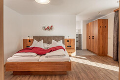 Schlafzimmer verspricht gute Träume in den Bergen