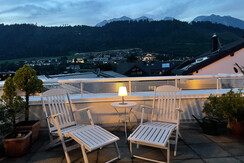 Terrace by evening