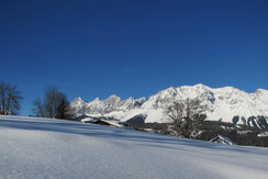 Blick zum Dachsteinmasiv