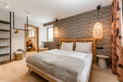 Bedroom 3 in boho style in 1st floor